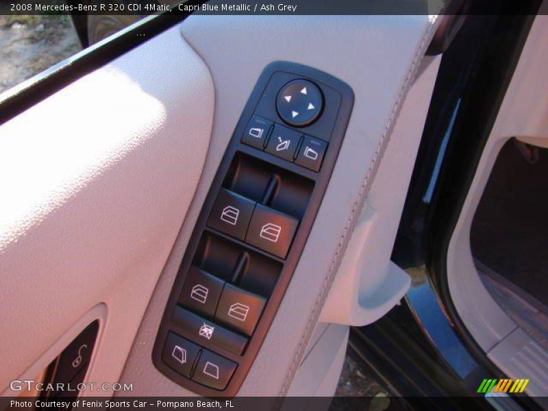 Capri Blue Metallic / Ash Grey 2008 Mercedes-Benz R 320 CDI 4Matic