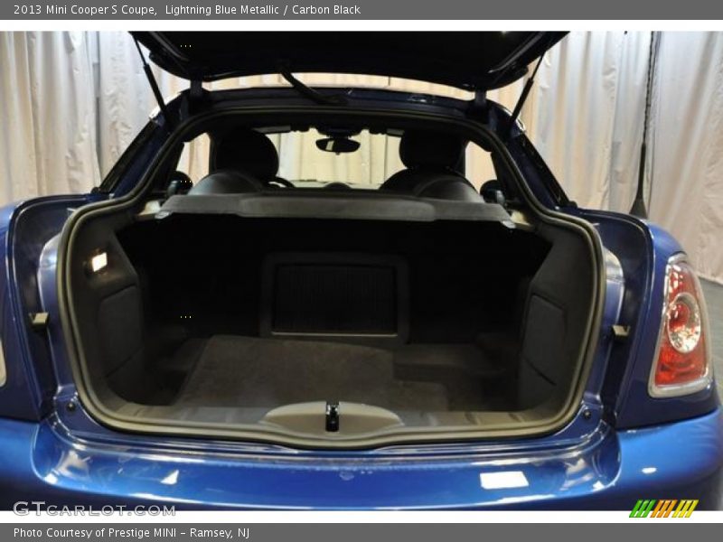 Lightning Blue Metallic / Carbon Black 2013 Mini Cooper S Coupe