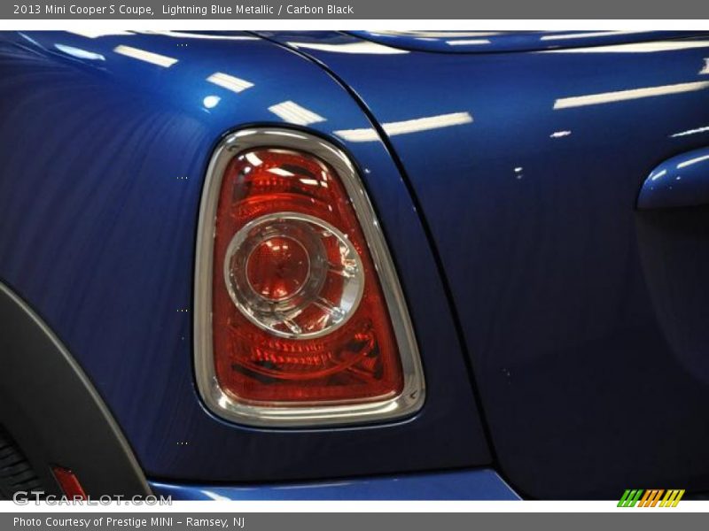 Lightning Blue Metallic / Carbon Black 2013 Mini Cooper S Coupe