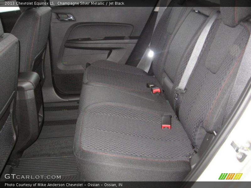 Champagne Silver Metallic / Jet Black 2013 Chevrolet Equinox LS