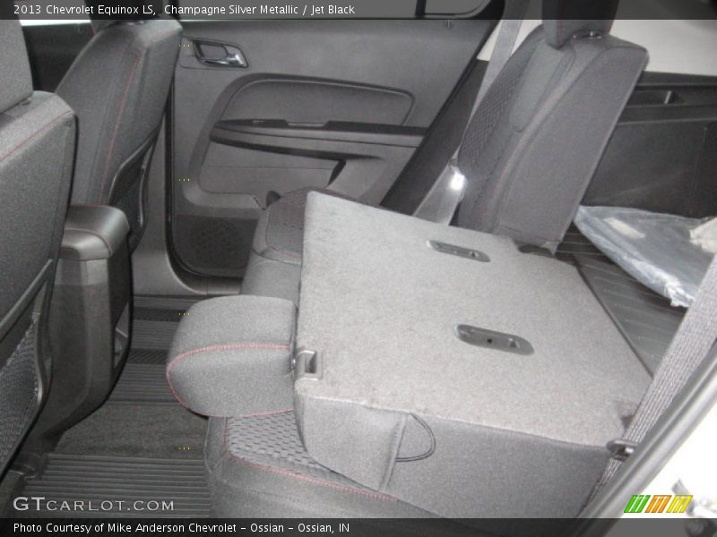 Champagne Silver Metallic / Jet Black 2013 Chevrolet Equinox LS
