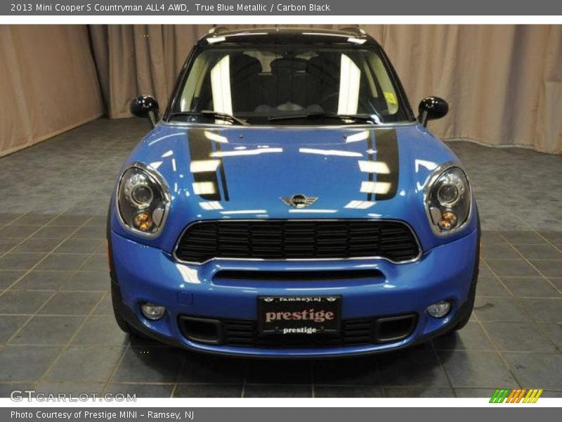 True Blue Metallic / Carbon Black 2013 Mini Cooper S Countryman ALL4 AWD