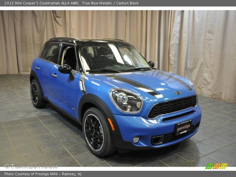 True Blue Metallic / Carbon Black 2013 Mini Cooper S Countryman ALL4 AWD