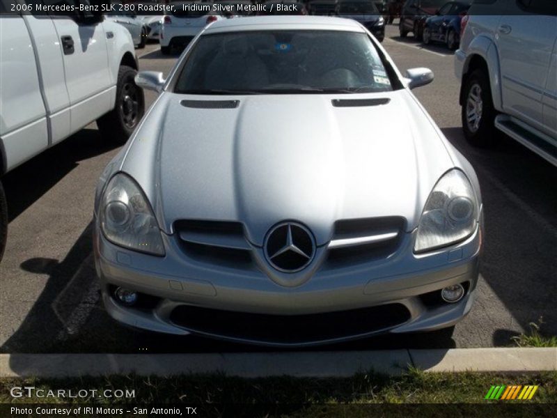 Iridium Silver Metallic / Black 2006 Mercedes-Benz SLK 280 Roadster