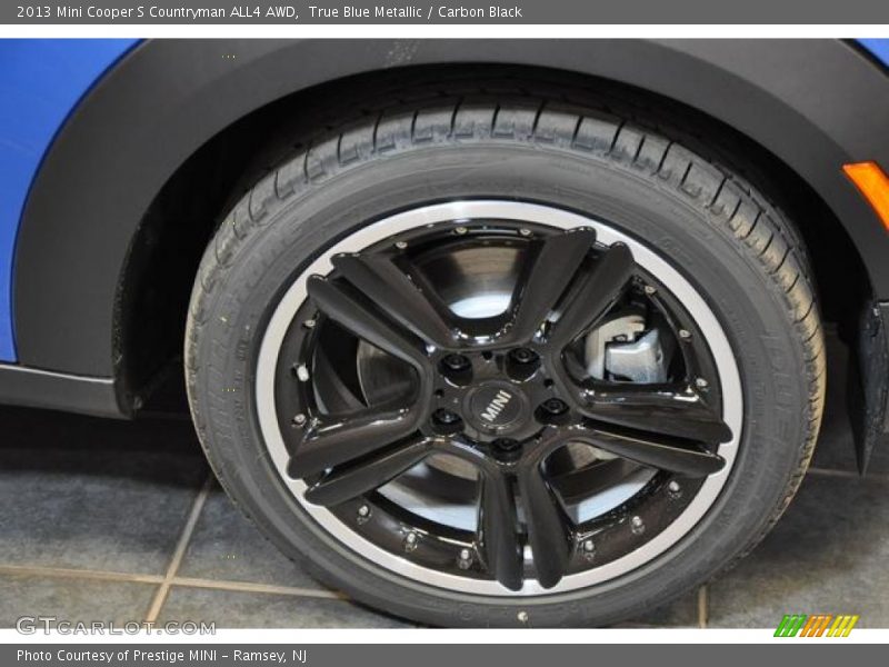 True Blue Metallic / Carbon Black 2013 Mini Cooper S Countryman ALL4 AWD