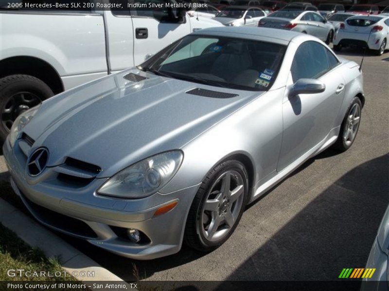 Iridium Silver Metallic / Black 2006 Mercedes-Benz SLK 280 Roadster