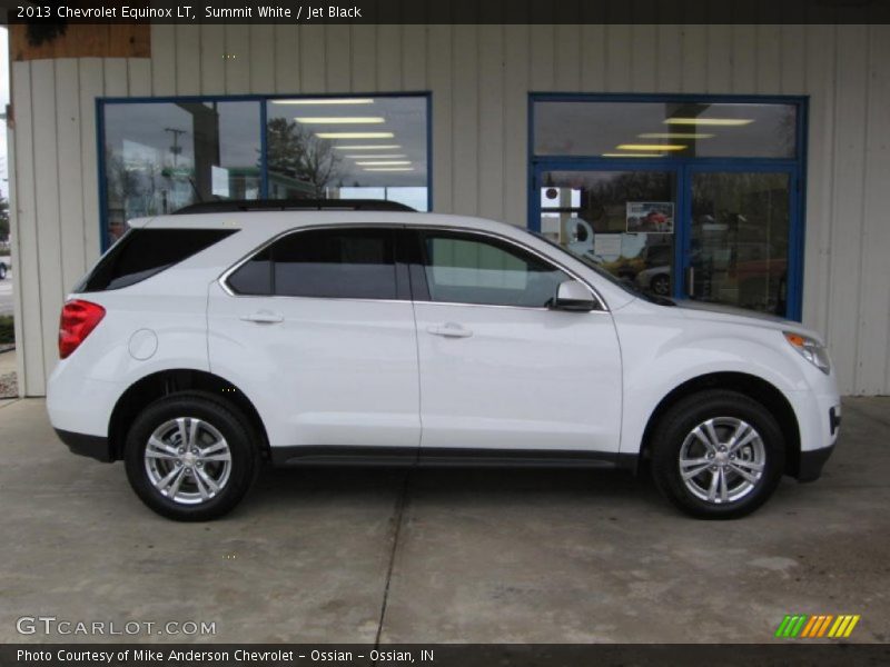 Summit White / Jet Black 2013 Chevrolet Equinox LT