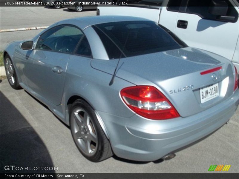 Iridium Silver Metallic / Black 2006 Mercedes-Benz SLK 280 Roadster