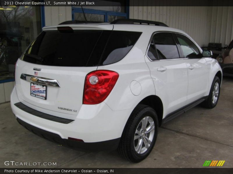 Summit White / Jet Black 2013 Chevrolet Equinox LT