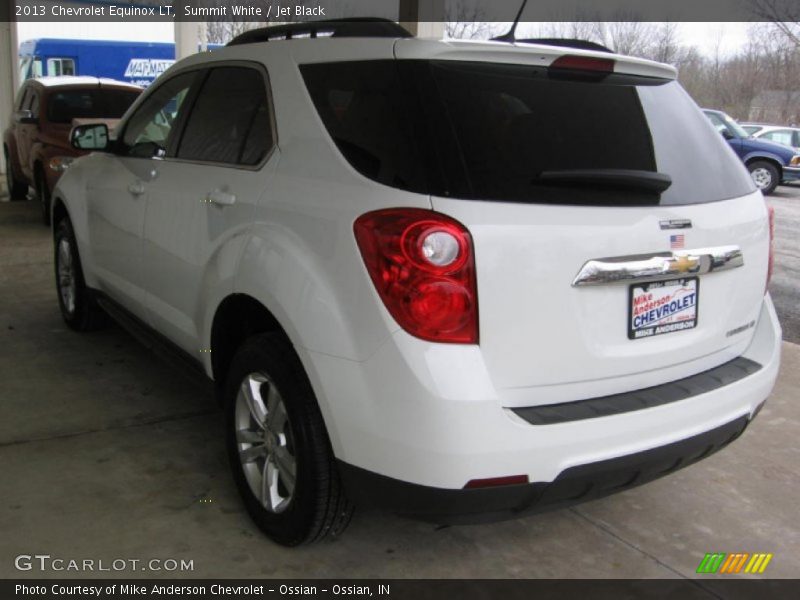 Summit White / Jet Black 2013 Chevrolet Equinox LT