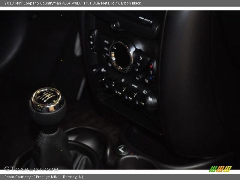 True Blue Metallic / Carbon Black 2013 Mini Cooper S Countryman ALL4 AWD