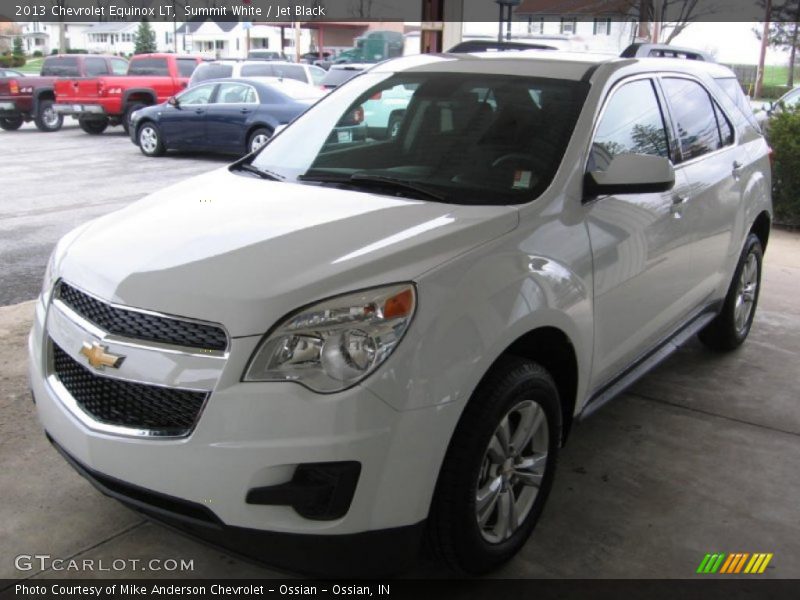 Summit White / Jet Black 2013 Chevrolet Equinox LT