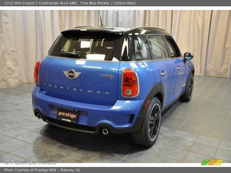 True Blue Metallic / Carbon Black 2013 Mini Cooper S Countryman ALL4 AWD