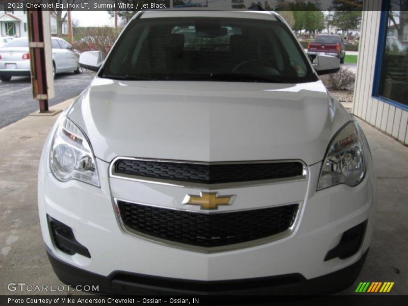 Summit White / Jet Black 2013 Chevrolet Equinox LT
