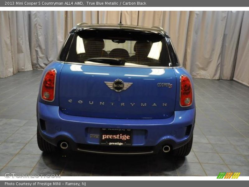 True Blue Metallic / Carbon Black 2013 Mini Cooper S Countryman ALL4 AWD
