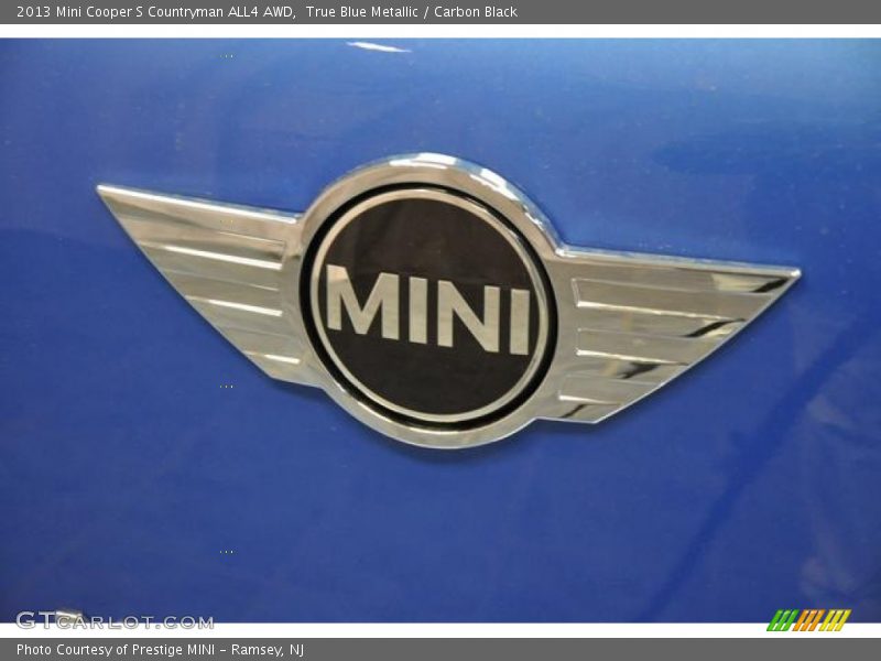 True Blue Metallic / Carbon Black 2013 Mini Cooper S Countryman ALL4 AWD