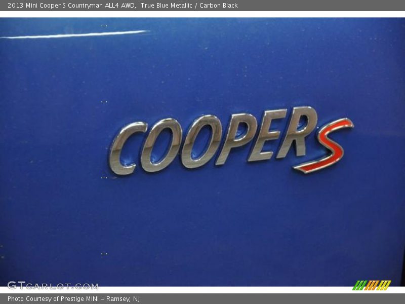 True Blue Metallic / Carbon Black 2013 Mini Cooper S Countryman ALL4 AWD