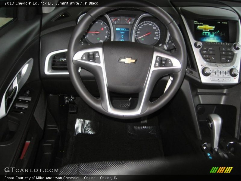 Summit White / Jet Black 2013 Chevrolet Equinox LT