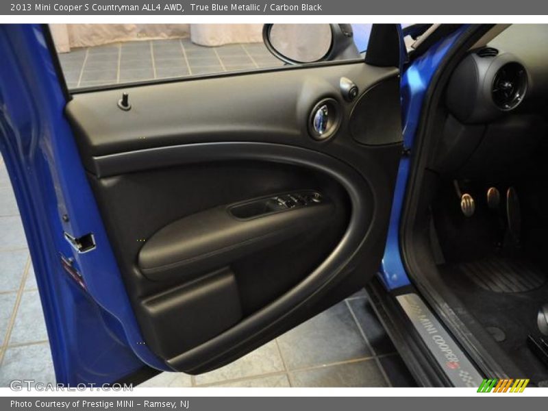 True Blue Metallic / Carbon Black 2013 Mini Cooper S Countryman ALL4 AWD