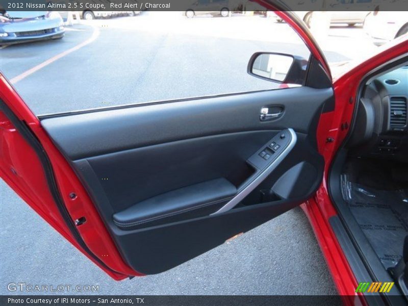 Red Alert / Charcoal 2012 Nissan Altima 2.5 S Coupe