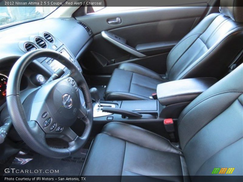 Red Alert / Charcoal 2012 Nissan Altima 2.5 S Coupe