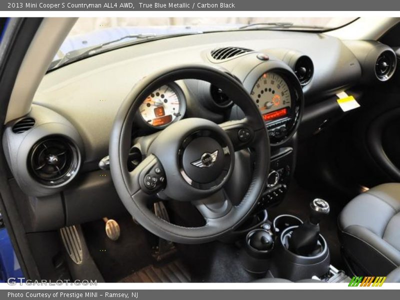 True Blue Metallic / Carbon Black 2013 Mini Cooper S Countryman ALL4 AWD