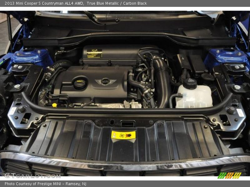 True Blue Metallic / Carbon Black 2013 Mini Cooper S Countryman ALL4 AWD