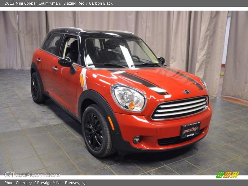 Blazing Red / Carbon Black 2013 Mini Cooper Countryman