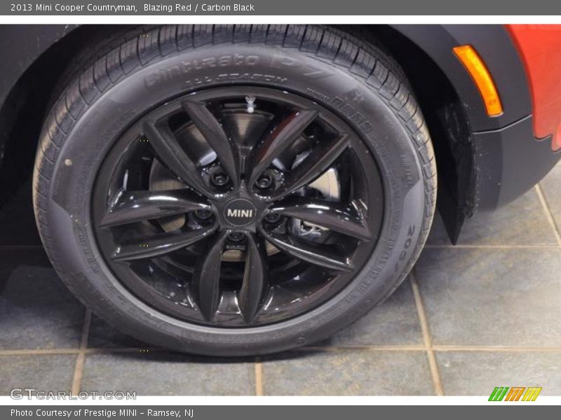 Blazing Red / Carbon Black 2013 Mini Cooper Countryman