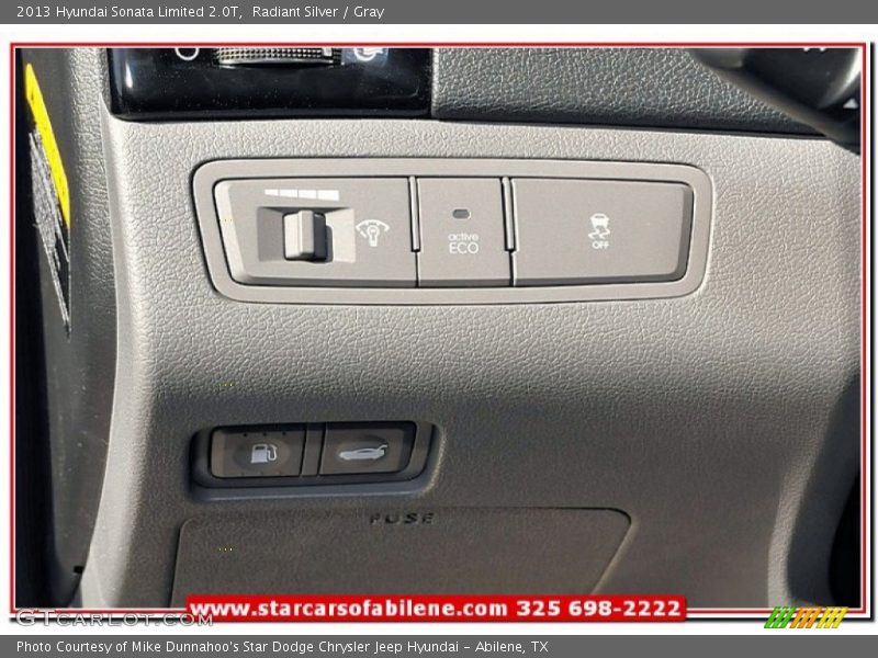 Radiant Silver / Gray 2013 Hyundai Sonata Limited 2.0T