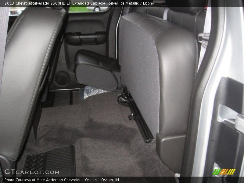 Silver Ice Metallic / Ebony 2013 Chevrolet Silverado 2500HD LT Extended Cab 4x4