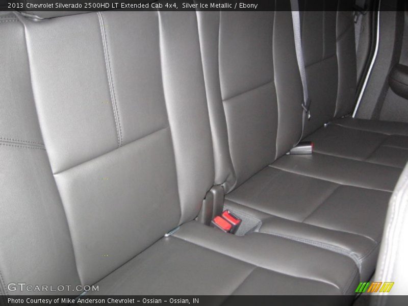 Silver Ice Metallic / Ebony 2013 Chevrolet Silverado 2500HD LT Extended Cab 4x4