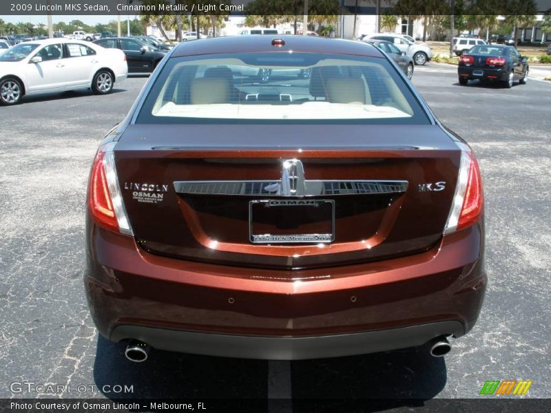 Cinnamon Metallic / Light Camel 2009 Lincoln MKS Sedan