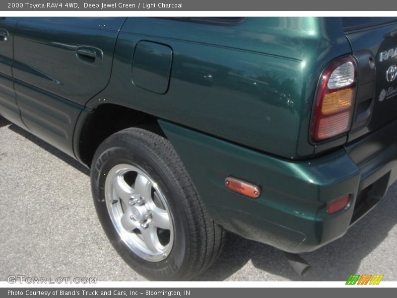 Deep Jewel Green / Light Charcoal 2000 Toyota RAV4 4WD
