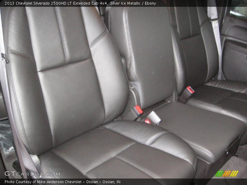 Silver Ice Metallic / Ebony 2013 Chevrolet Silverado 2500HD LT Extended Cab 4x4