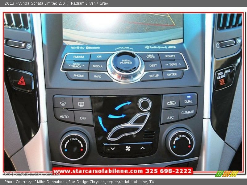 Radiant Silver / Gray 2013 Hyundai Sonata Limited 2.0T