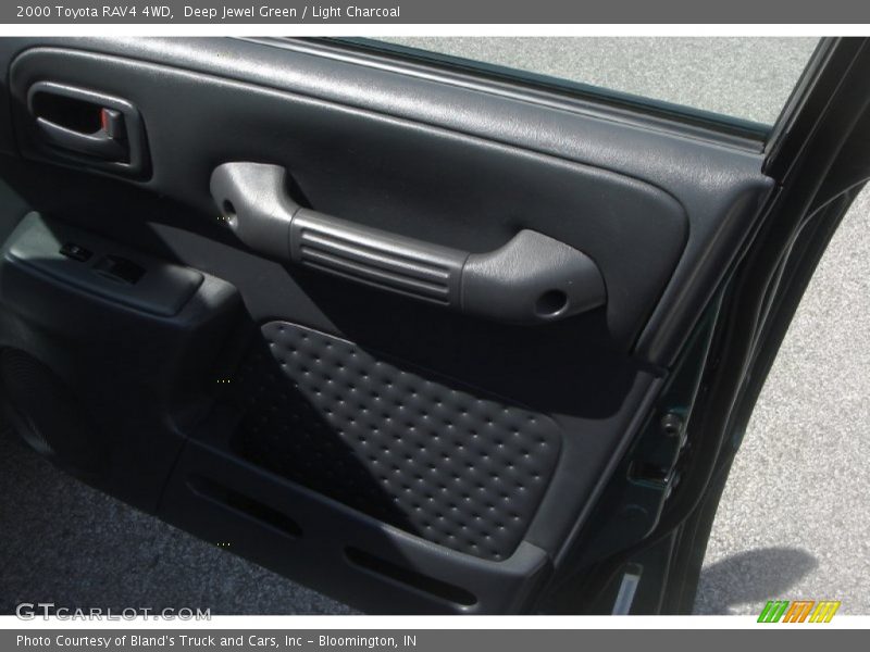 Deep Jewel Green / Light Charcoal 2000 Toyota RAV4 4WD