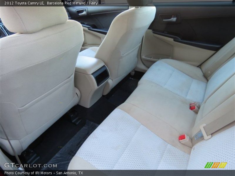 Barcelona Red Metallic / Ivory 2012 Toyota Camry LE