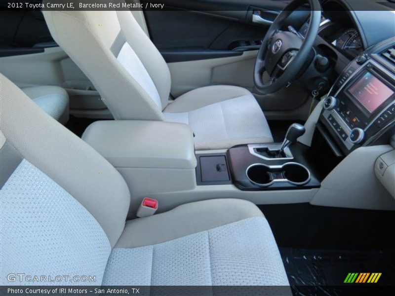 Barcelona Red Metallic / Ivory 2012 Toyota Camry LE