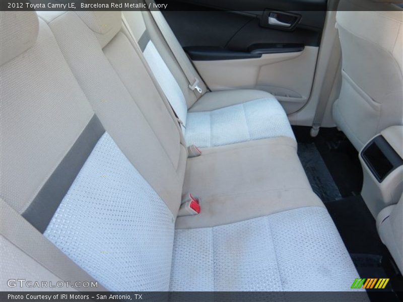 Barcelona Red Metallic / Ivory 2012 Toyota Camry LE