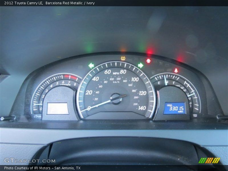 Barcelona Red Metallic / Ivory 2012 Toyota Camry LE