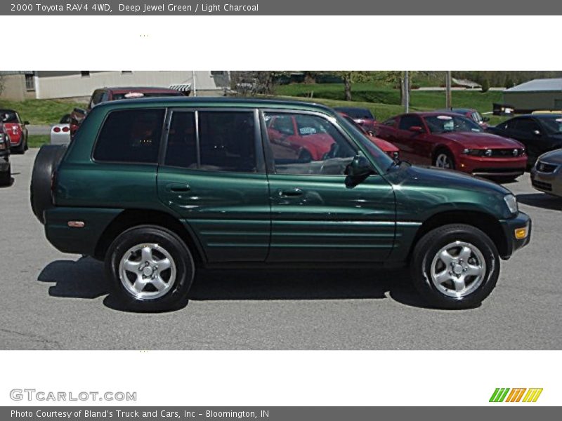 Deep Jewel Green / Light Charcoal 2000 Toyota RAV4 4WD