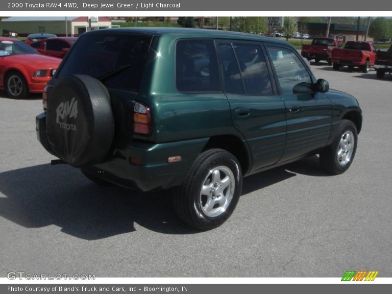 Deep Jewel Green / Light Charcoal 2000 Toyota RAV4 4WD