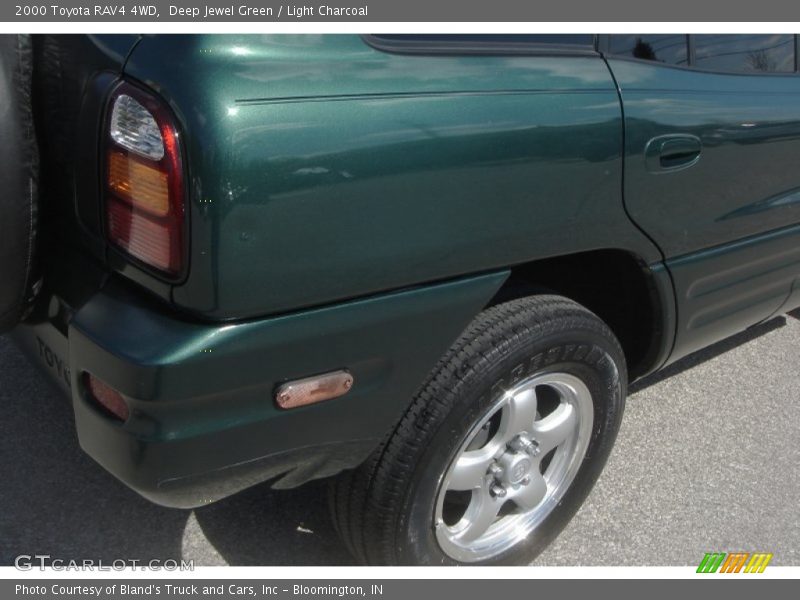 Deep Jewel Green / Light Charcoal 2000 Toyota RAV4 4WD