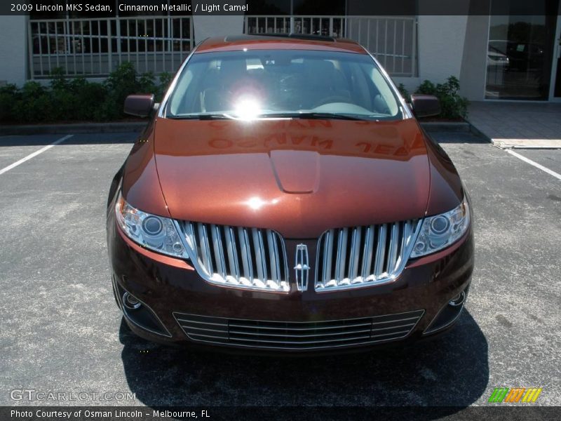 Cinnamon Metallic / Light Camel 2009 Lincoln MKS Sedan