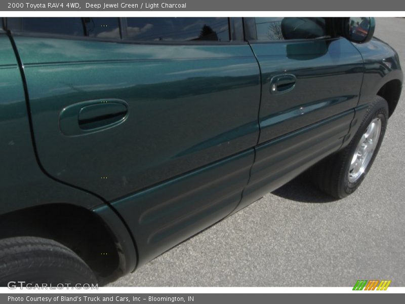 Deep Jewel Green / Light Charcoal 2000 Toyota RAV4 4WD