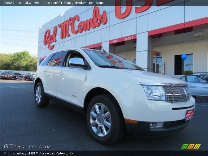 White Chocolate Tri Coat / Medium Light Stone 2008 Lincoln MKX