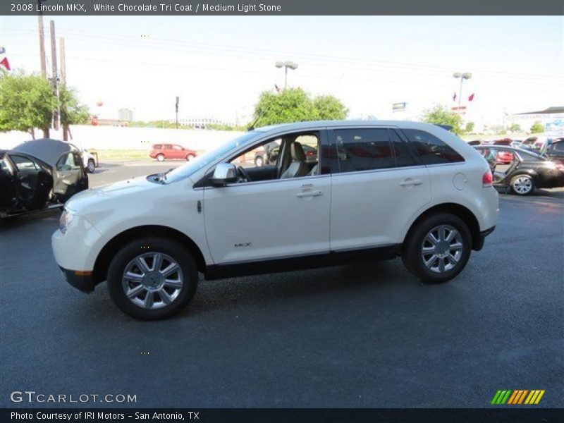 White Chocolate Tri Coat / Medium Light Stone 2008 Lincoln MKX
