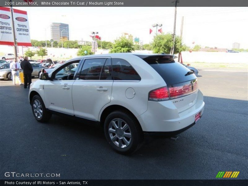 White Chocolate Tri Coat / Medium Light Stone 2008 Lincoln MKX
