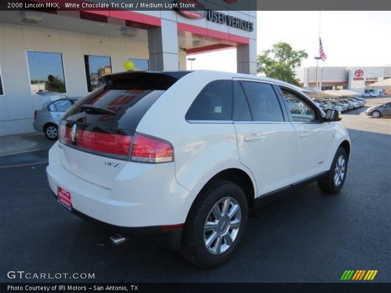White Chocolate Tri Coat / Medium Light Stone 2008 Lincoln MKX